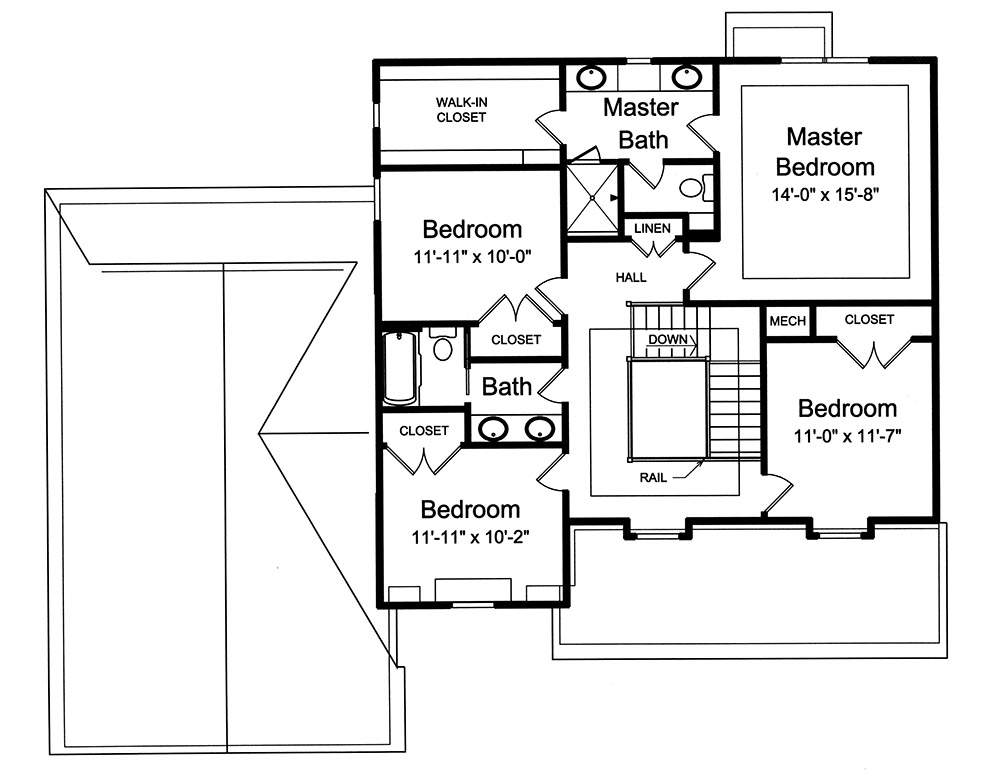 Floor Plan Upper Level
