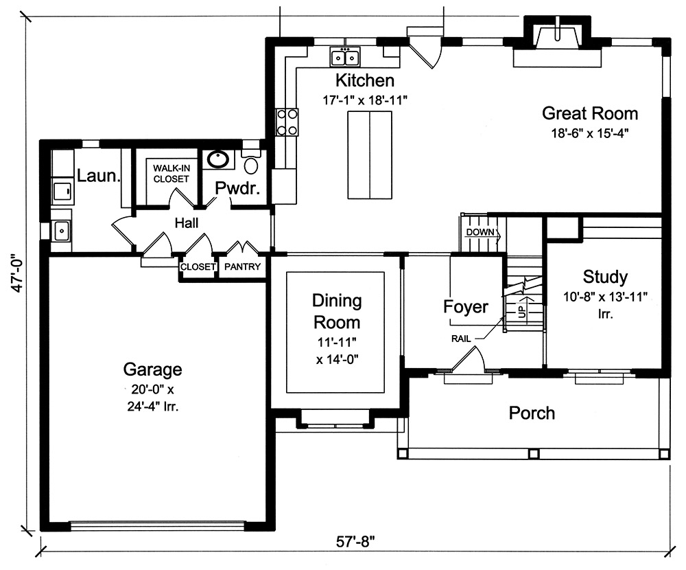 Floor Plan Main Level