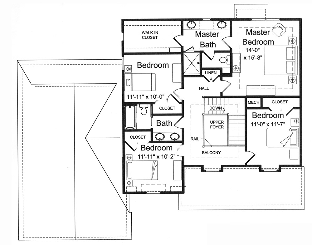 Floor Plan Upper Level