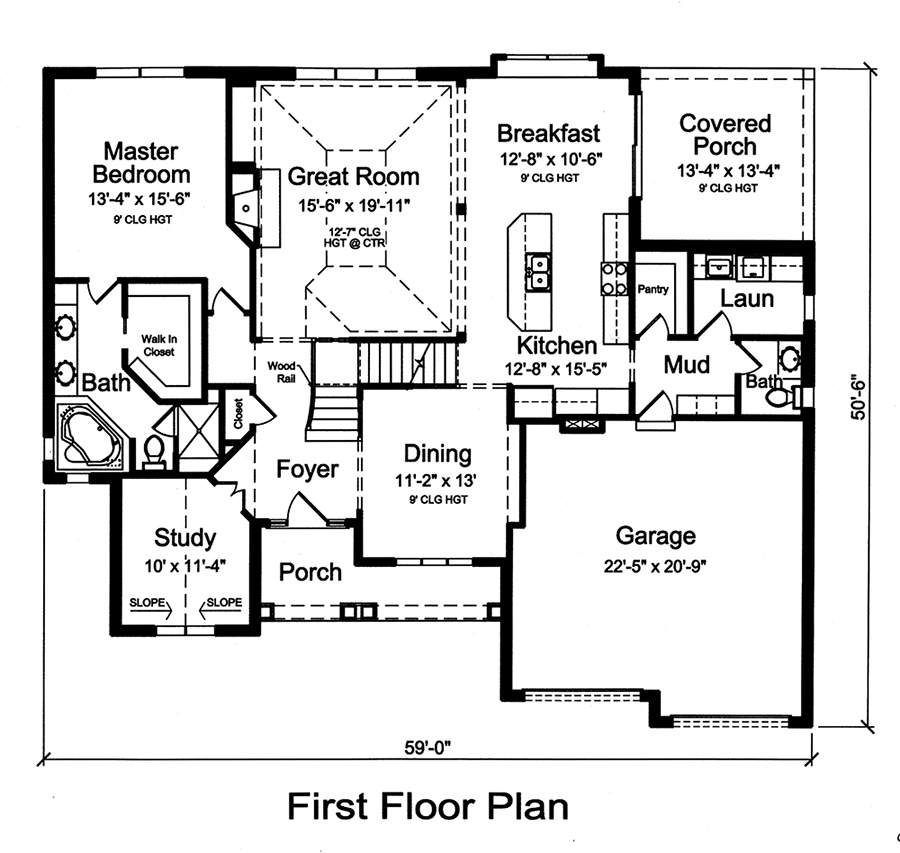 Floor Plan Main Level