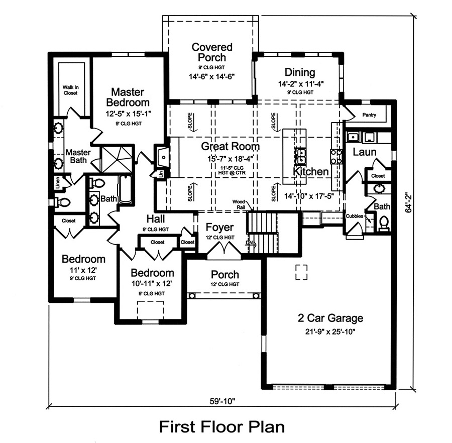 Floor Plan Main Level