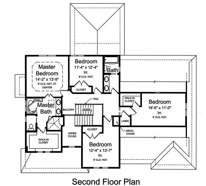 Floor Plan Upper Level