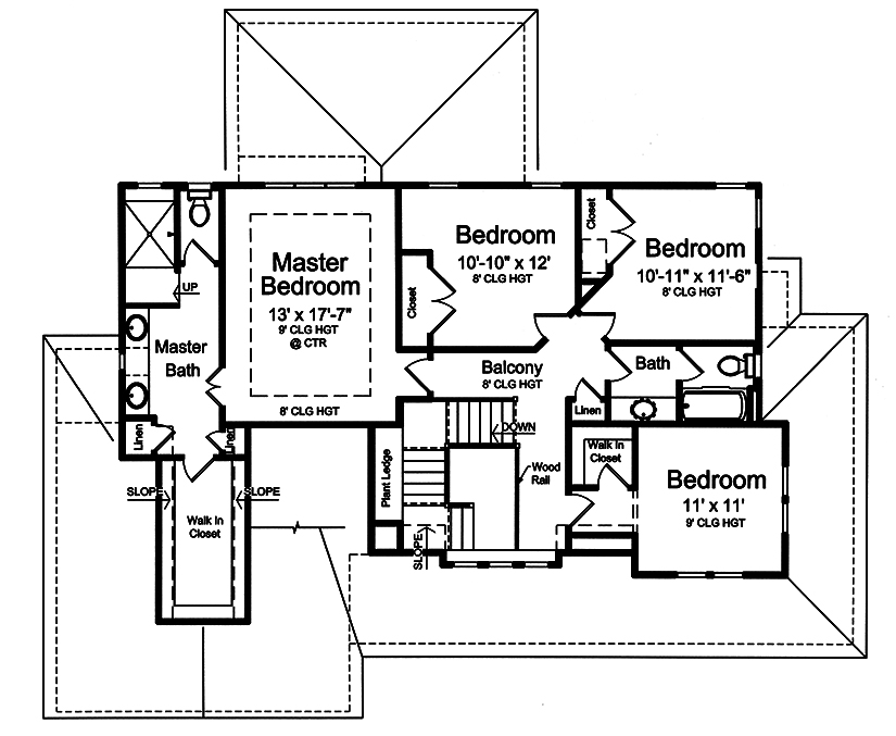 Floor Plan Upper Level