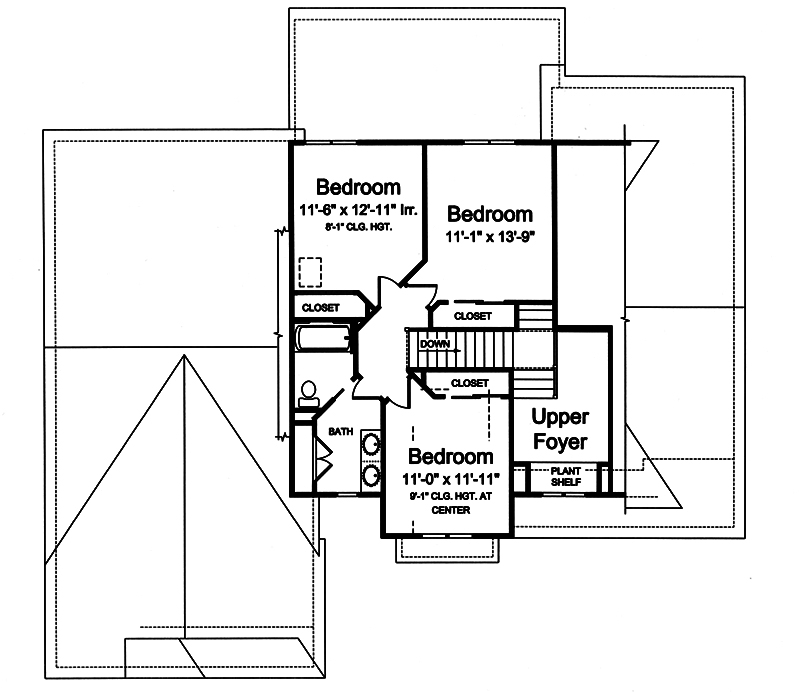 Floor Plan Upper Level