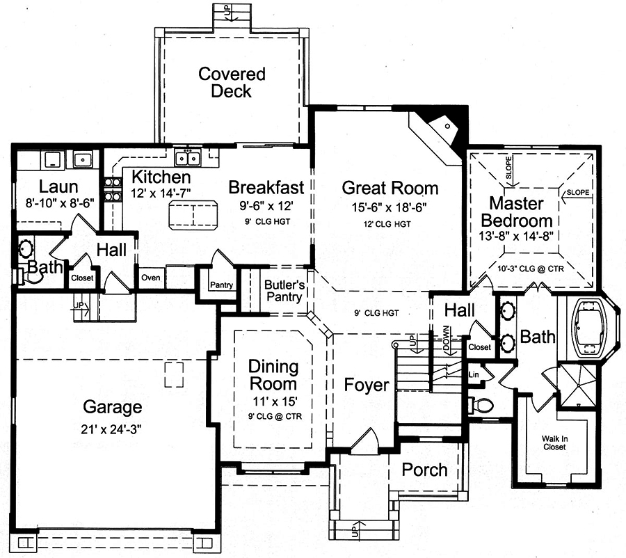 Floor Plan Main Level