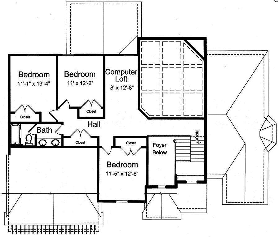 Floor Plan Upper Level