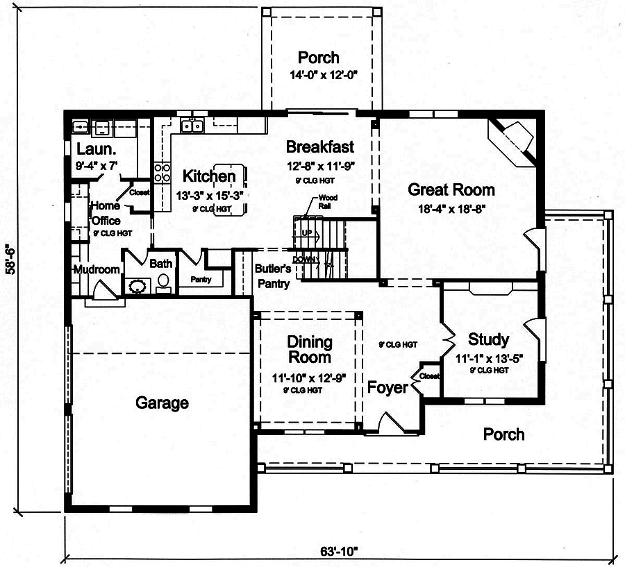 Floor Plan Main Level