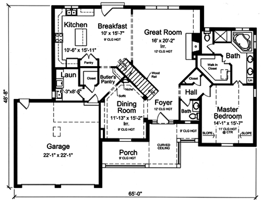 Floor Plan Main Level