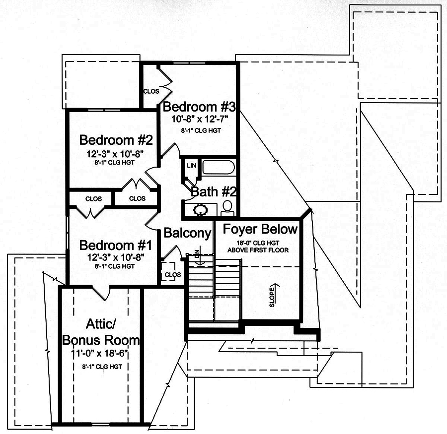Floor Plan Upper Level