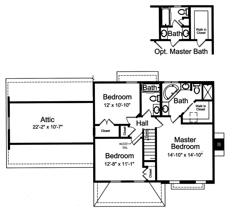 Floor Plan Upper Level