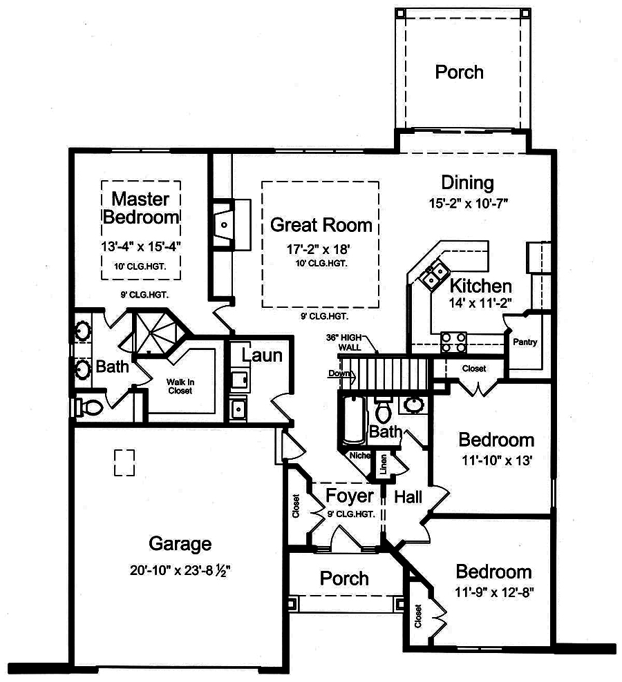 Floor Plan Main Level