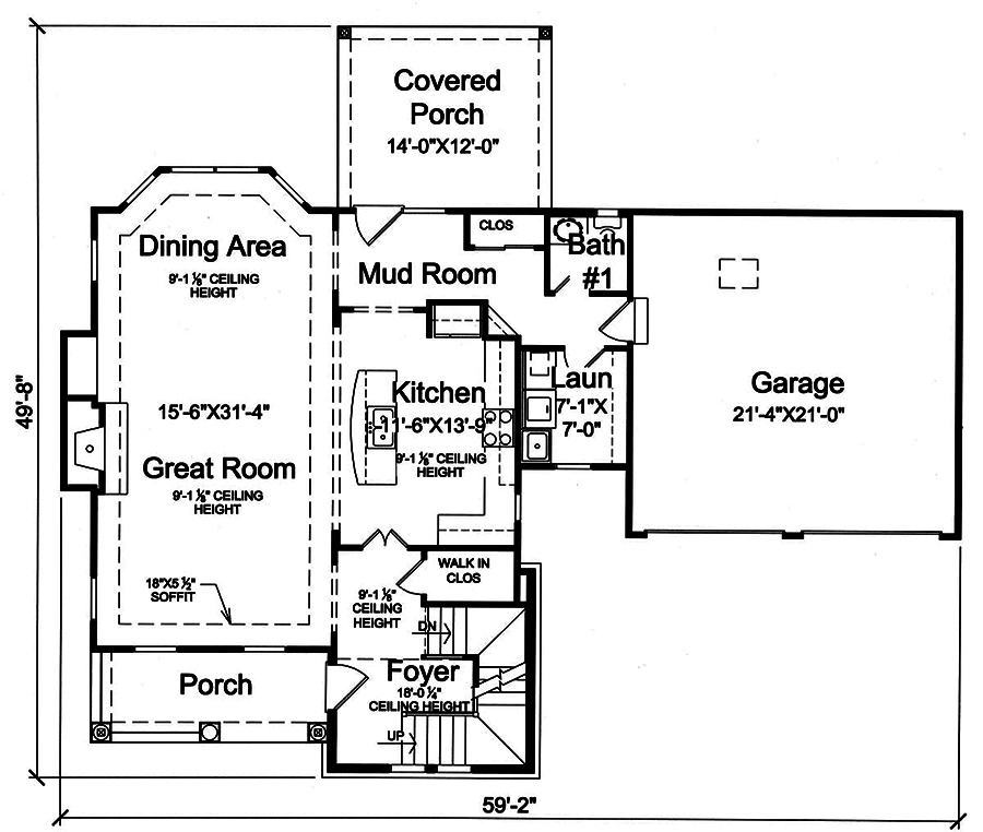 Floor Plan Main Level