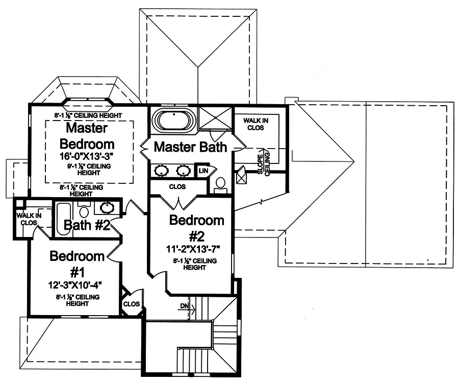 Floor Plan Upper Level