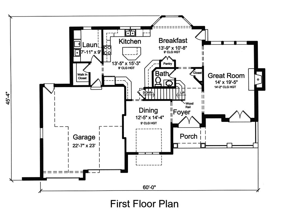 Floor Plan Main Level