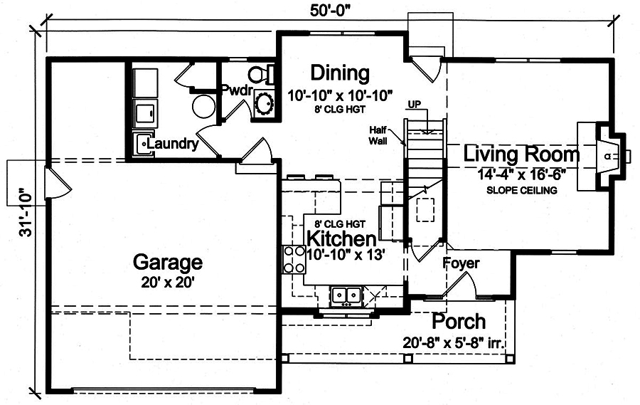 Floor Plan Main Level