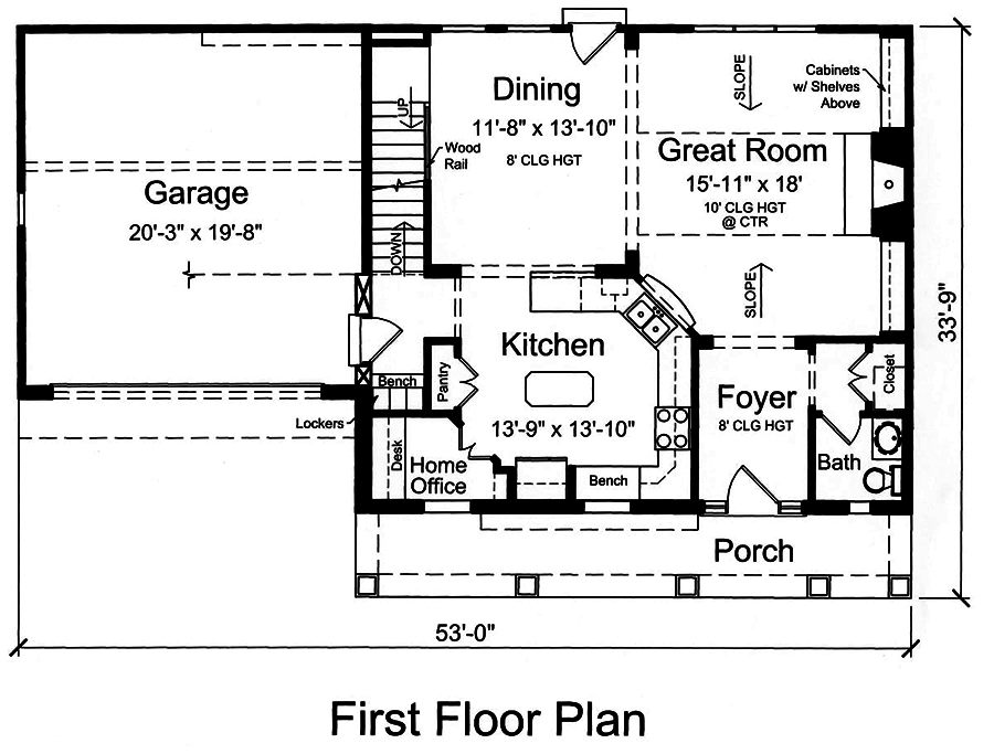 Floor Plan Main Level