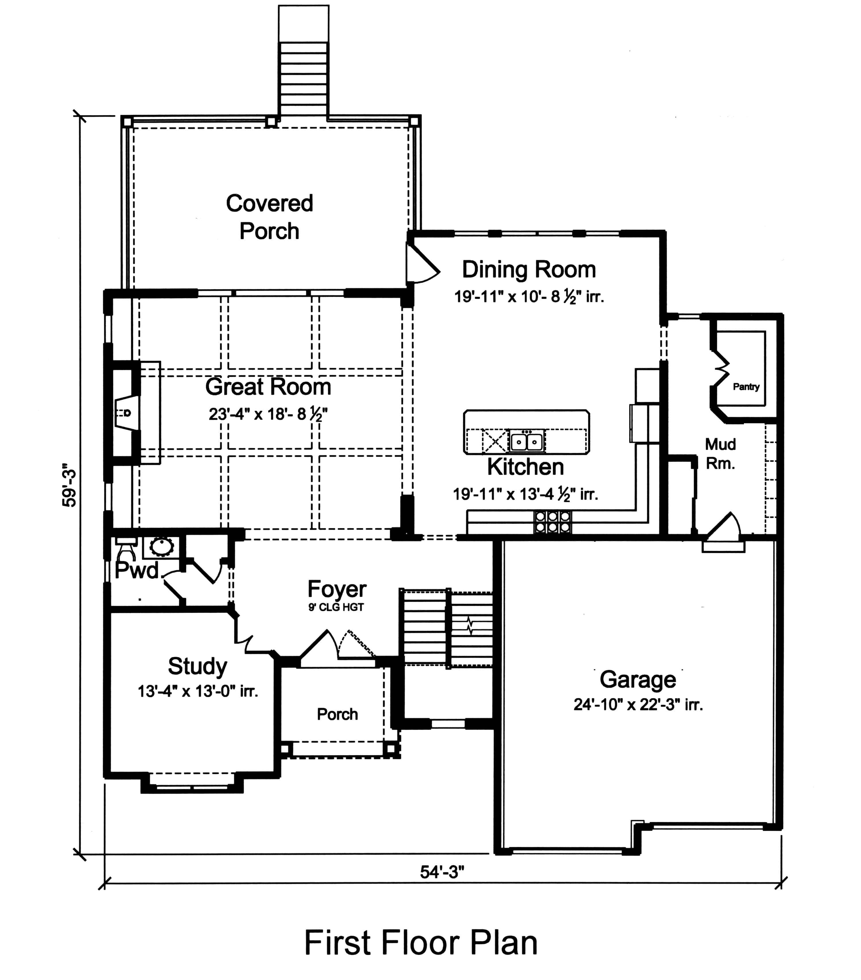 Floor Plan Main Level