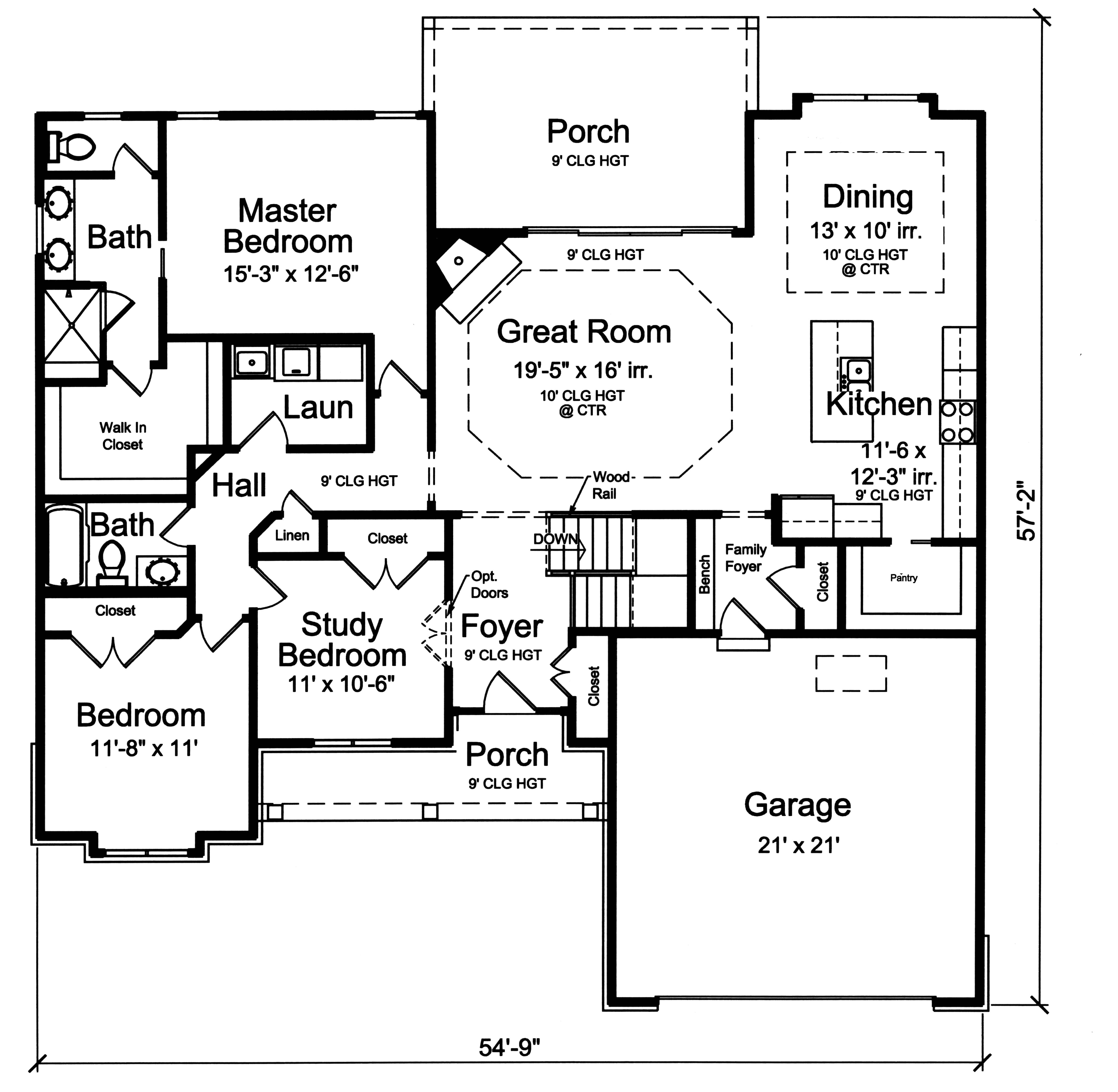 Floor Plan Main Level