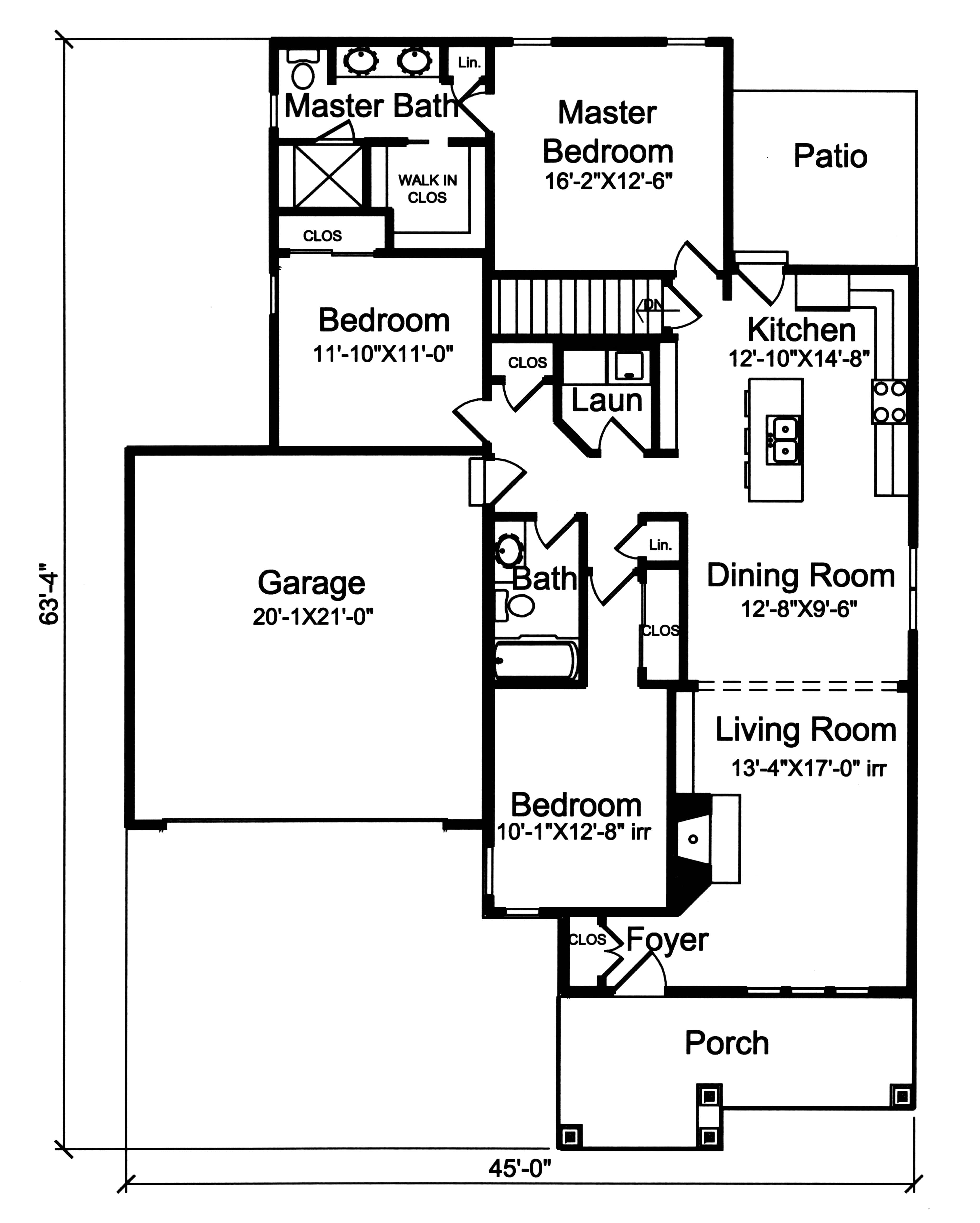 Floor Plan Main Level