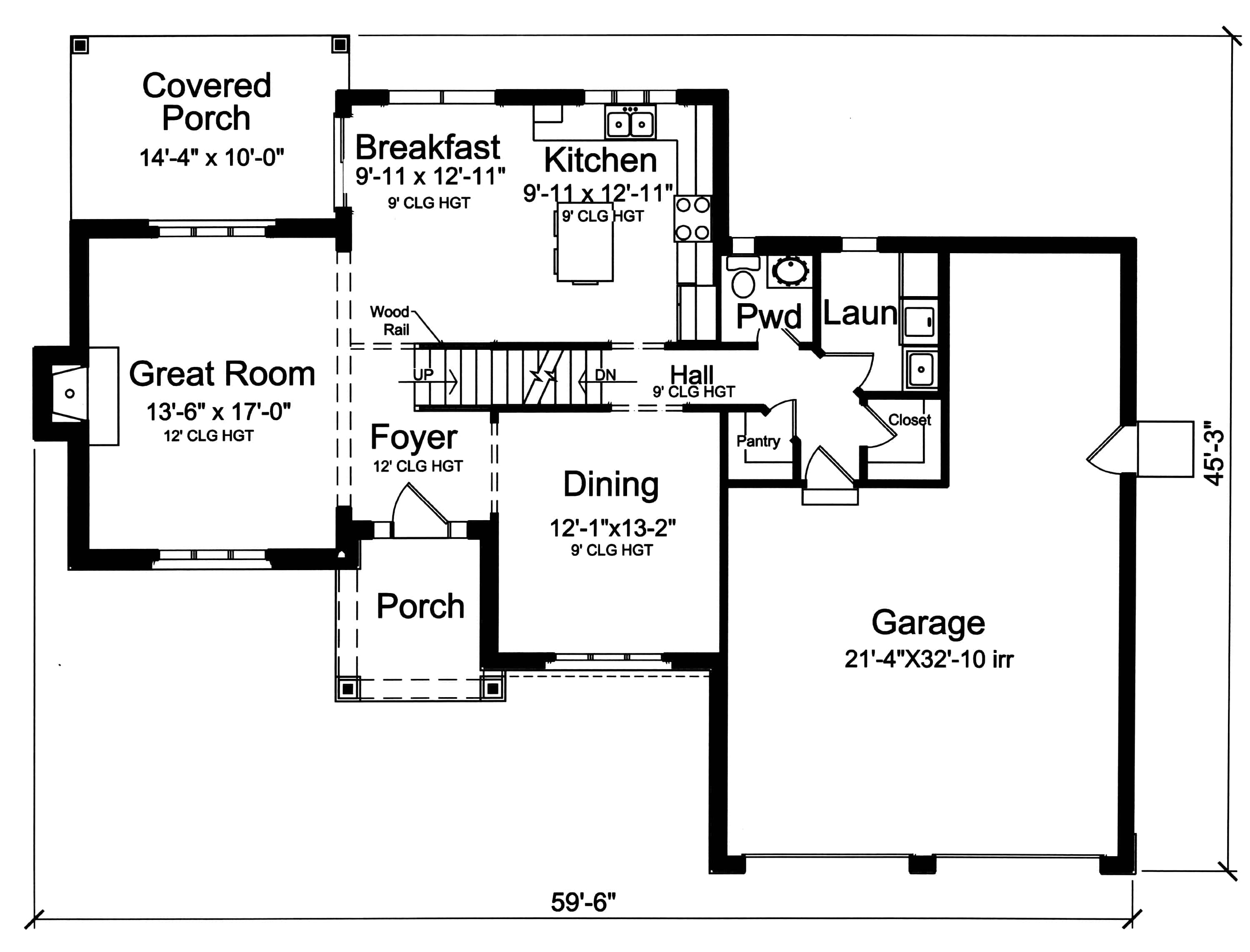Floor Plan Main Level