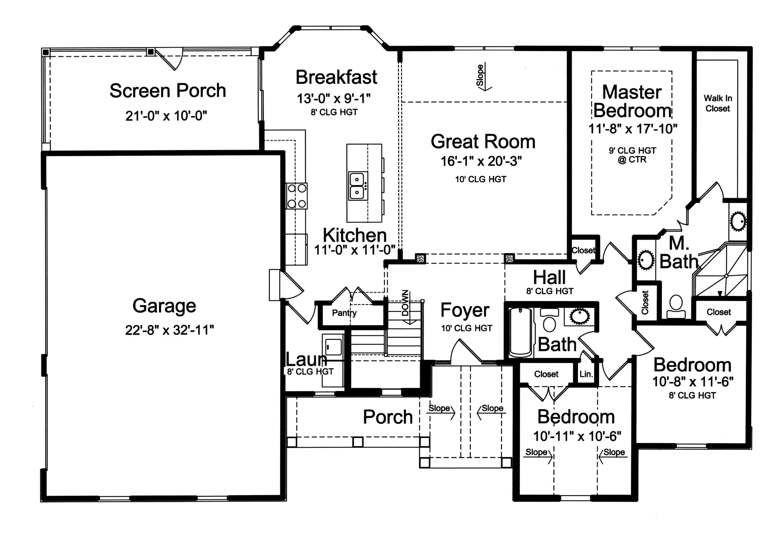 Floor Plan First Story