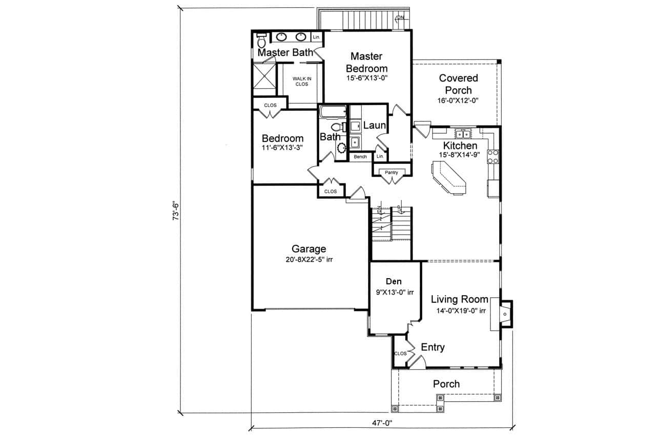 Floor Plan First Story