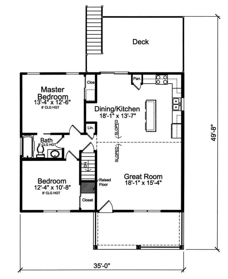 Floor Plan First Story