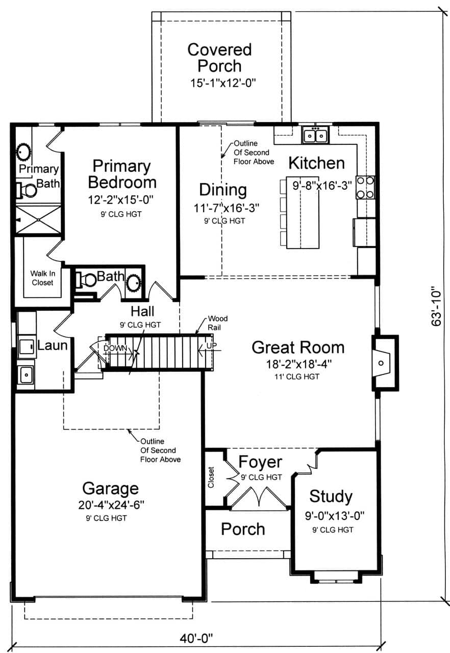 Floor Plan First Story