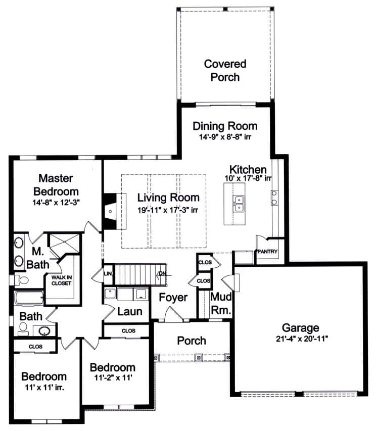 Floor Plan First Story