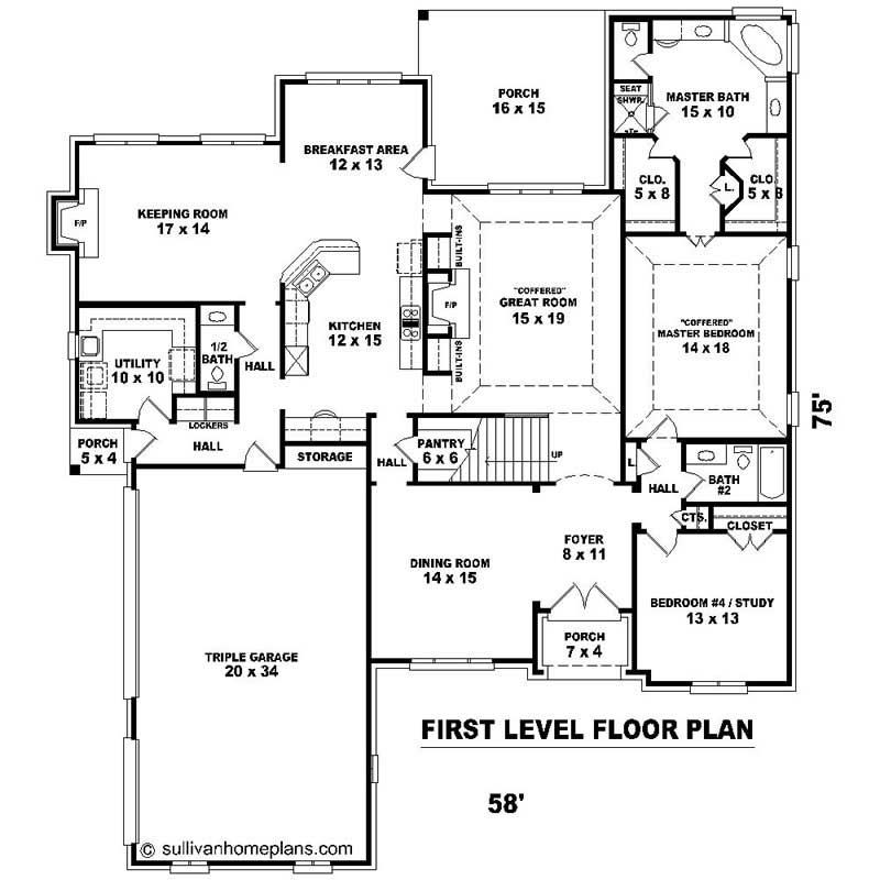 Floor Plan First Story