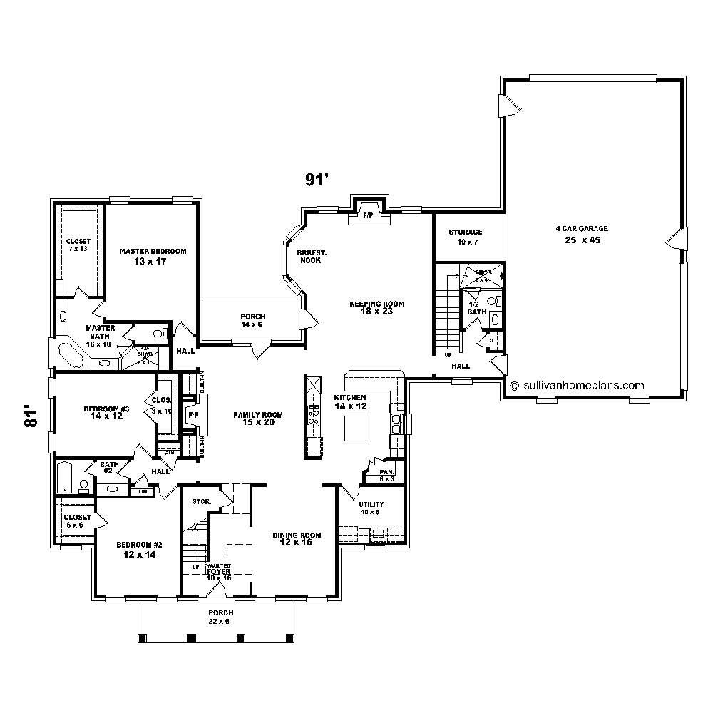 Floor Plan First Story