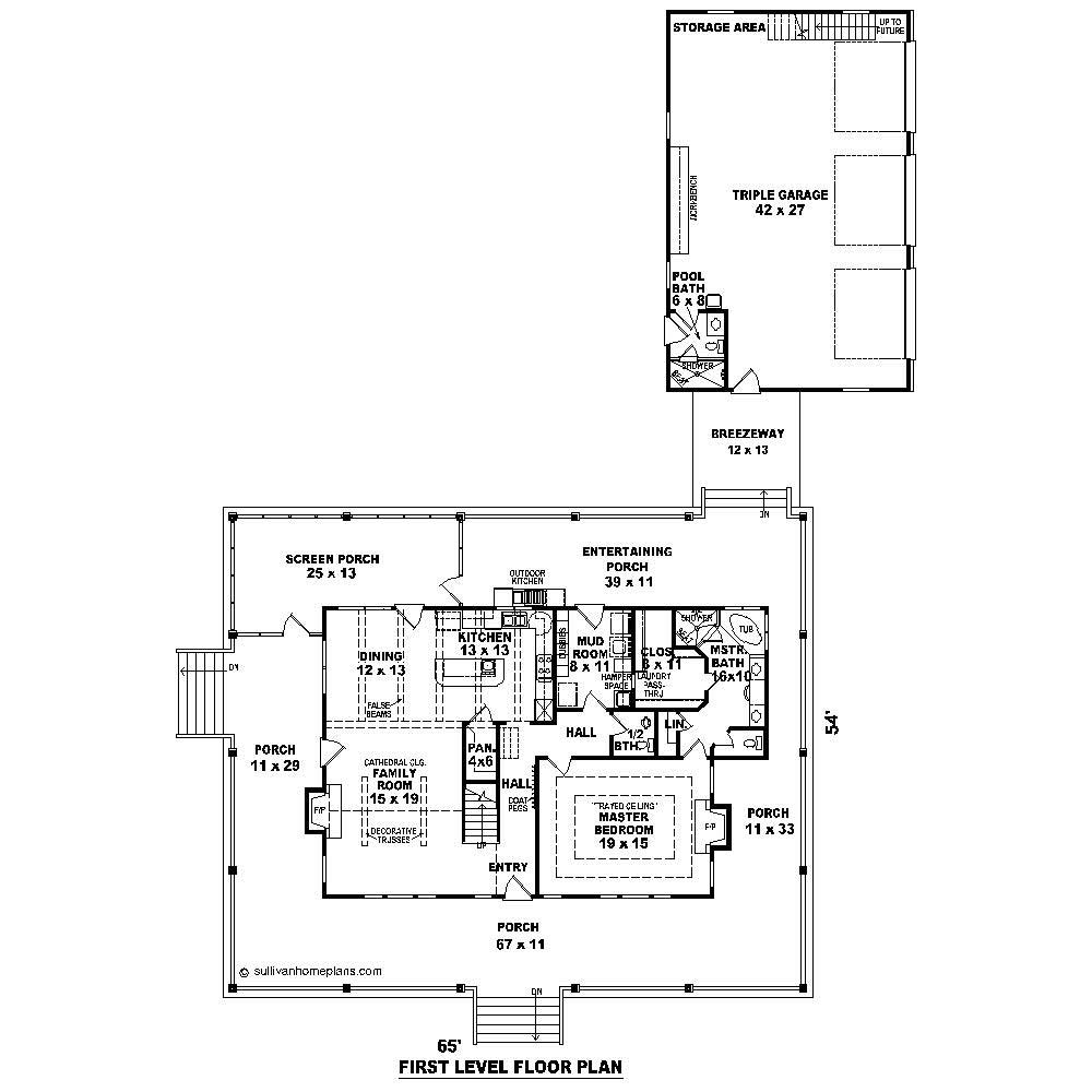Floor Plan First Story