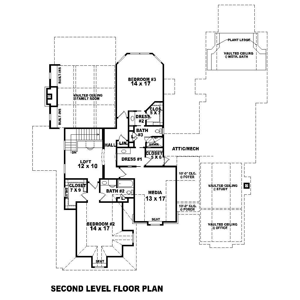 Floor Plan Second Story
