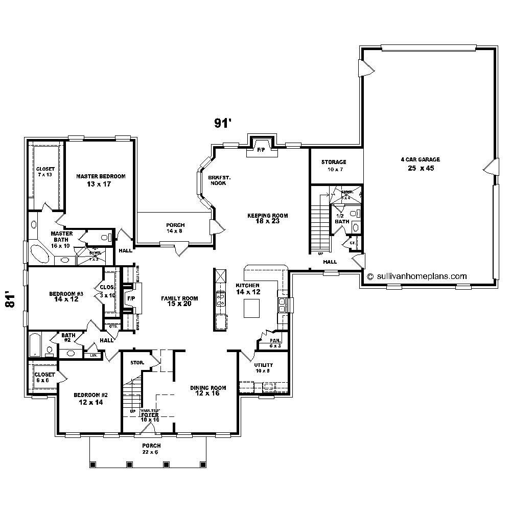 Floor Plan First Story