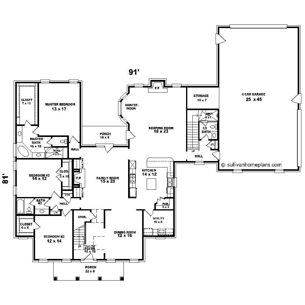 Floor Plan First Story