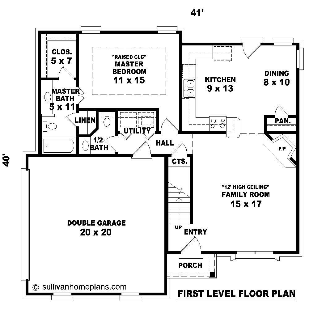 Floor Plan First Story