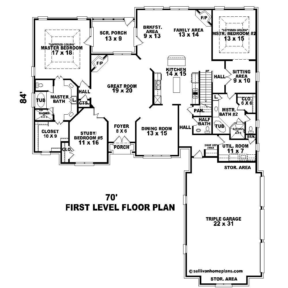 Floor Plan First Story