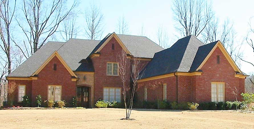 4-Bedroom, 4673 Sq Ft Country House Plan - 170-1084 - Front Exterior