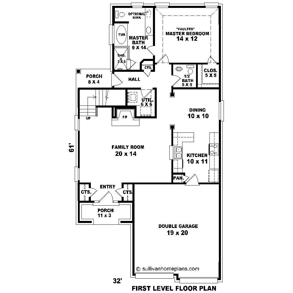 Floor Plan First Story