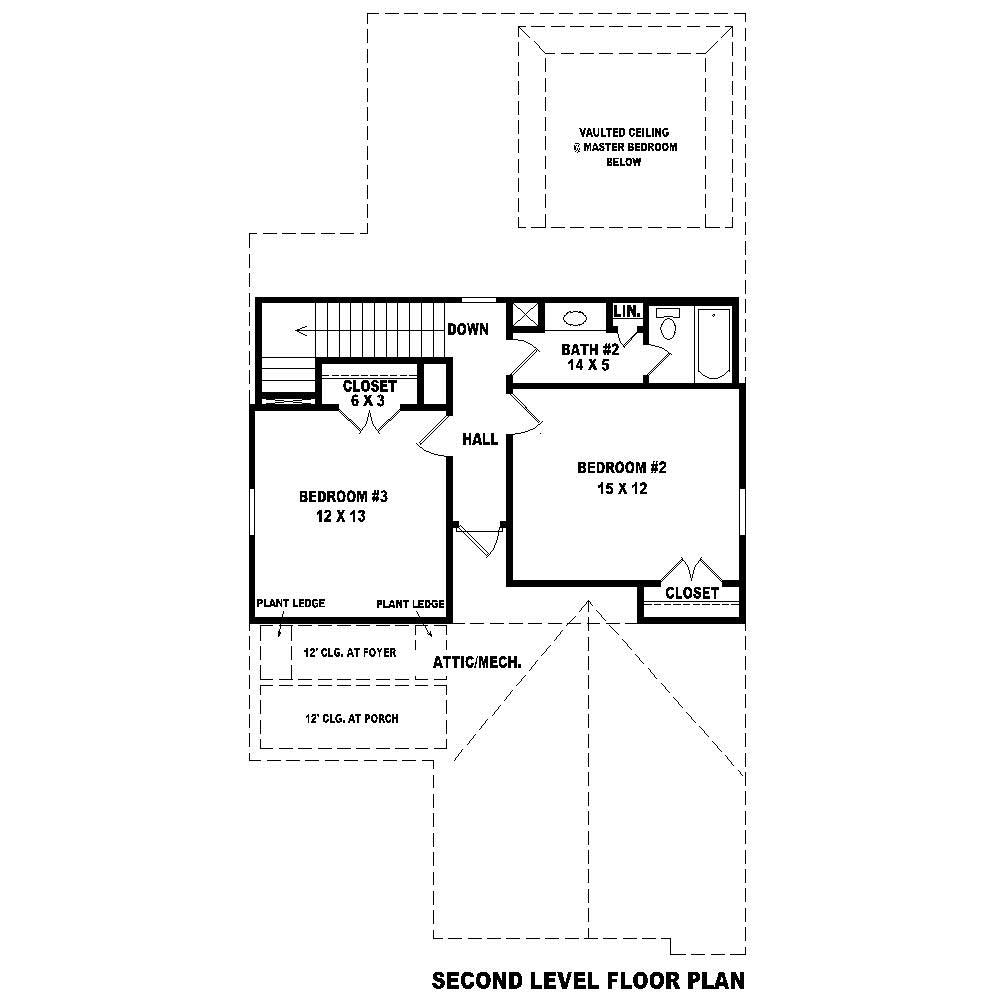 Floor Plan Second Story