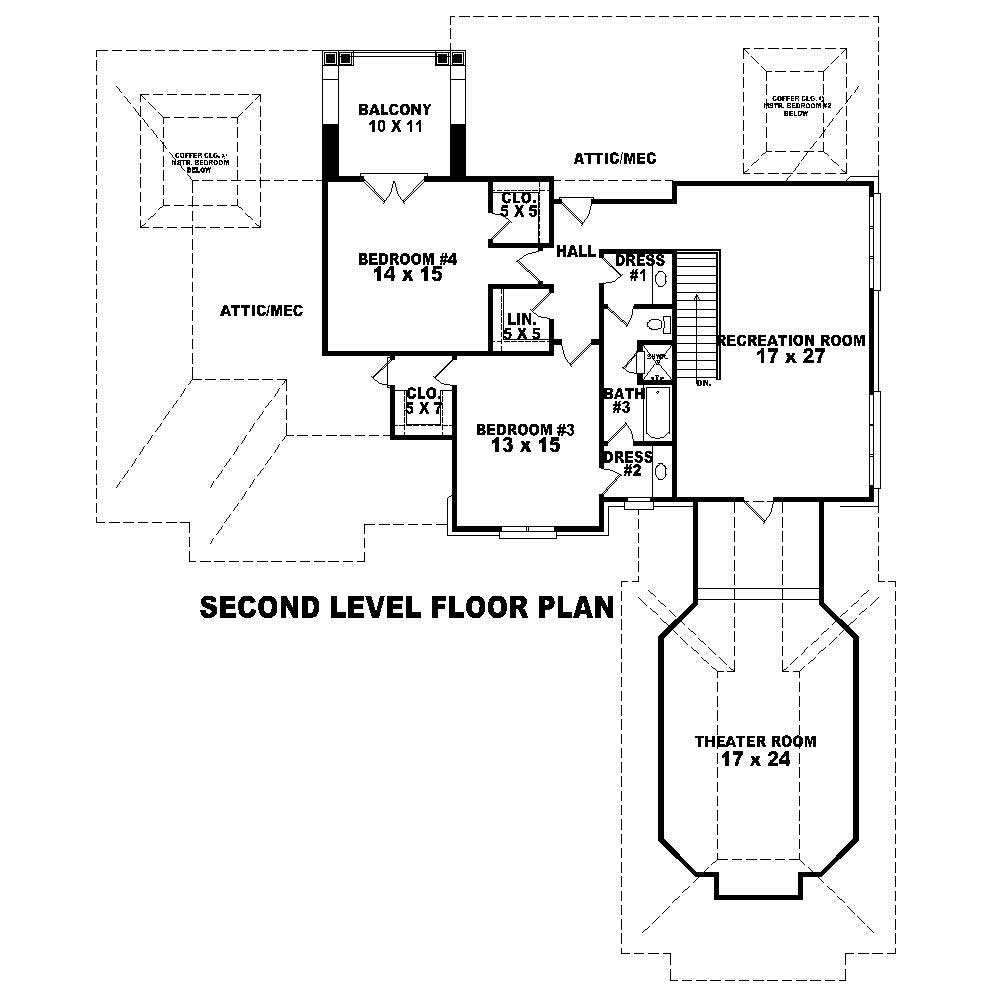 Floor Plan Second Story