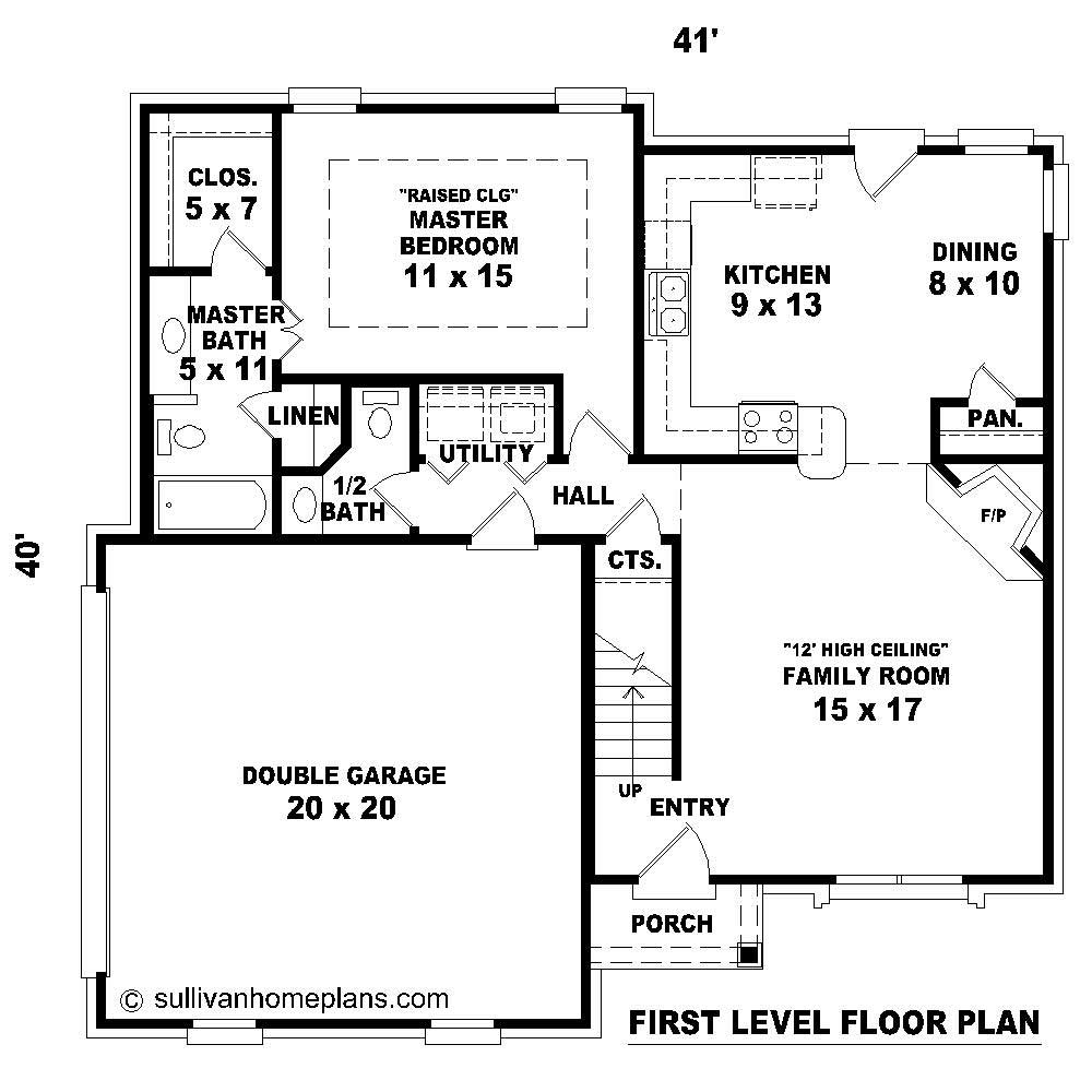 Floor Plan First Story