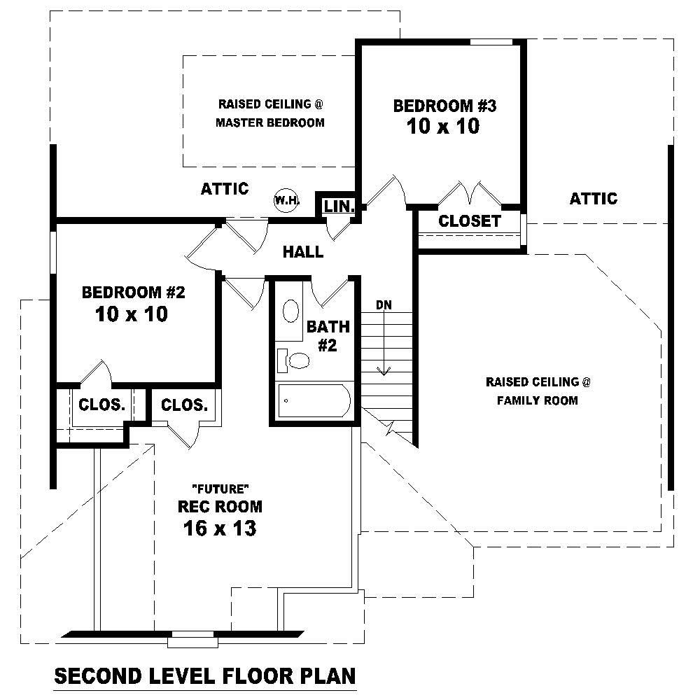 Floor Plan Second Story