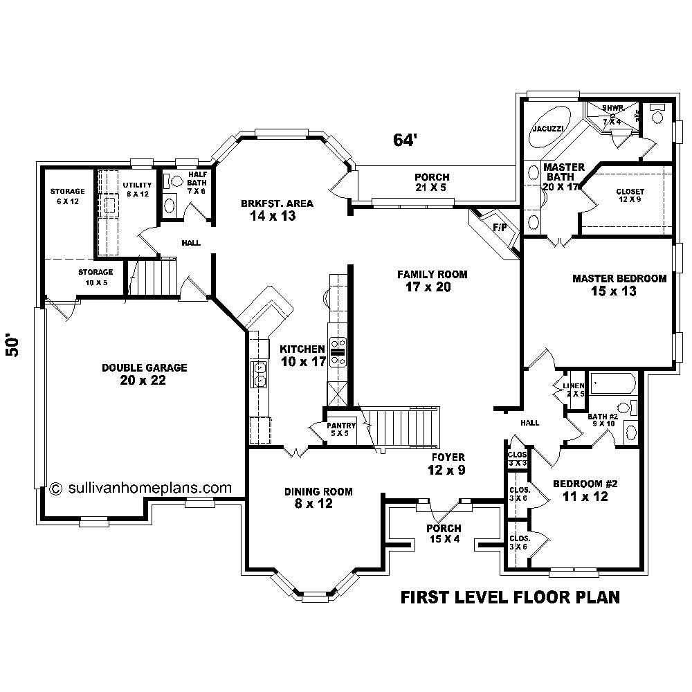 Floor Plan First Story