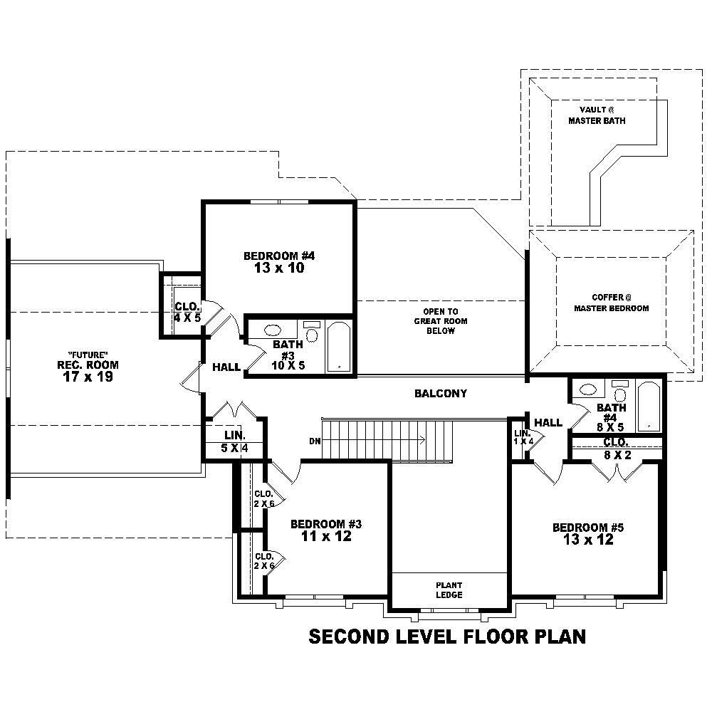 Floor Plan Second Story