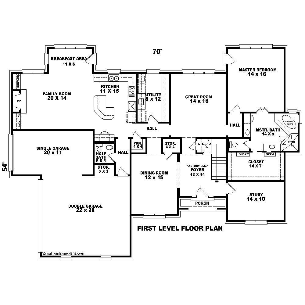 Floor Plan First Story