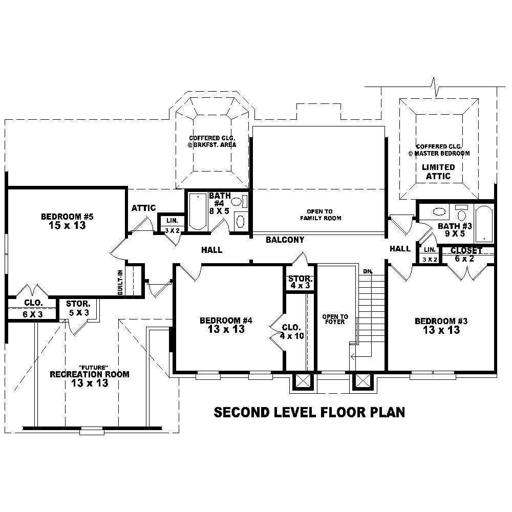 Floor Plan Second Story