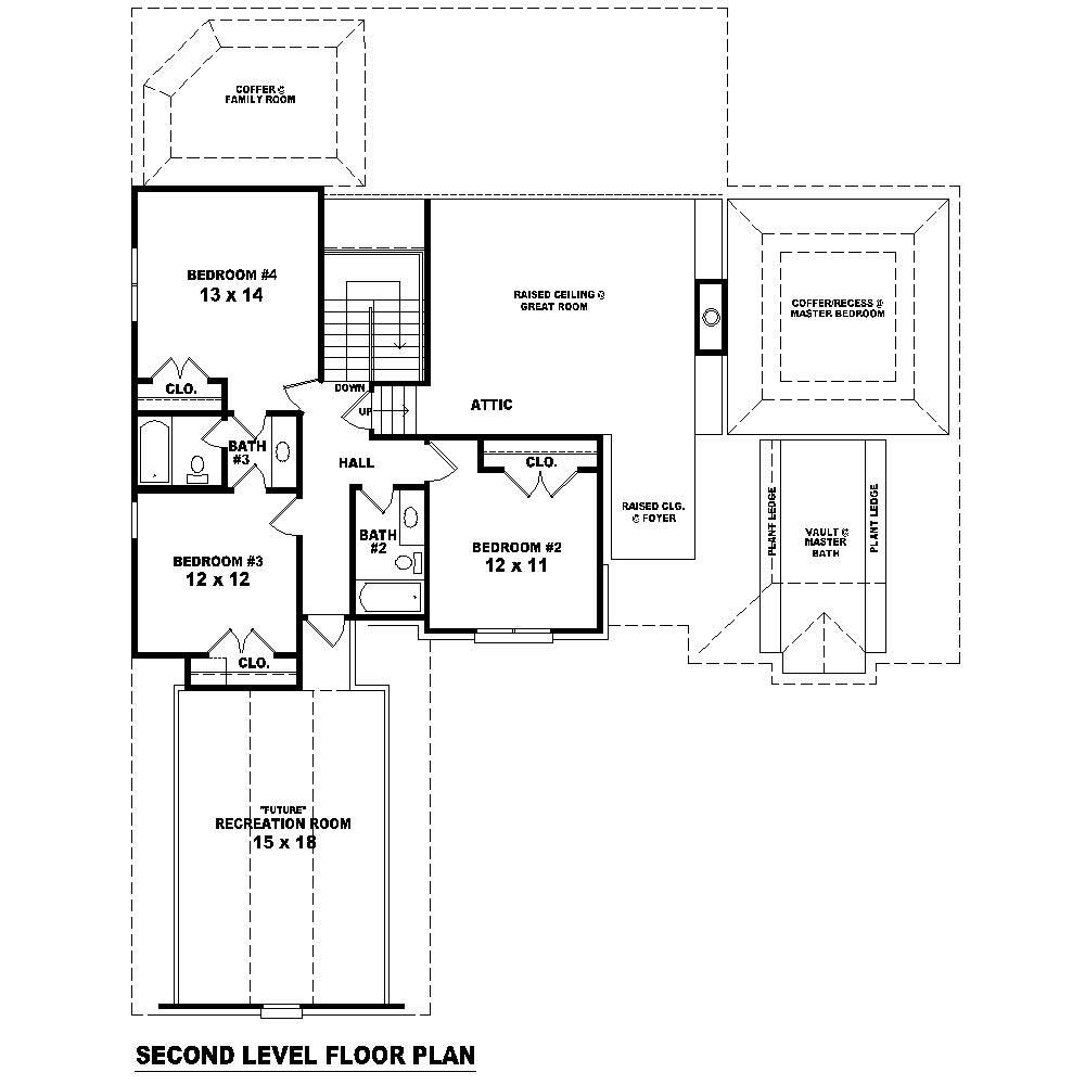 Floor Plan Second Story