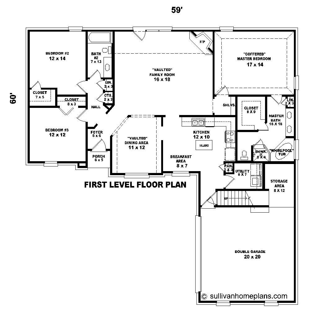 Floor Plan First Story