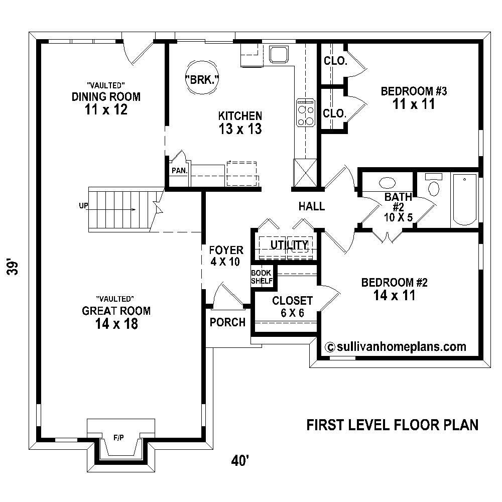 Floor Plan First Story